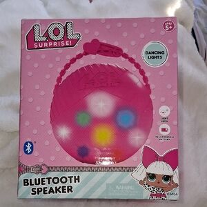 L.O.L. Surprise! Pink Bluetooth Speaker with Multicolor Lights